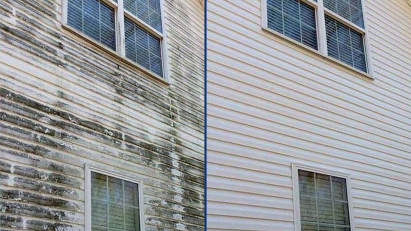 House softwashing in Titusville Florida