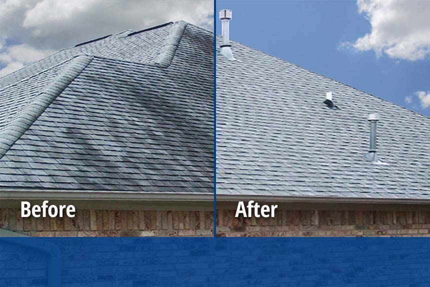 Soft Wash Roof Cleaning